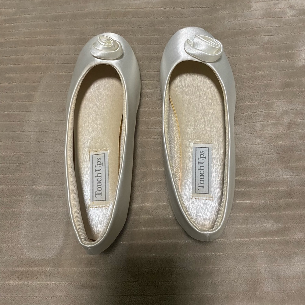 Touch Ups, Little Girl Ballet Flat/ Shoes/ Bridal Footwear